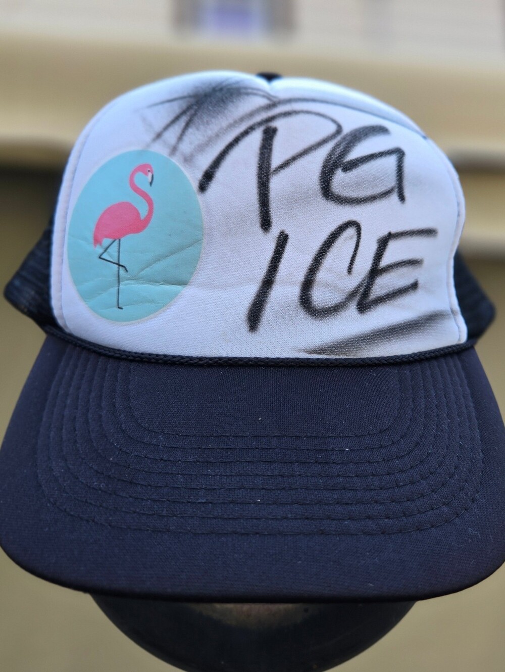 Otto Flamingo PE ICE Trucker Hat